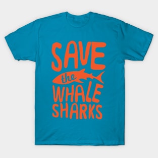 Save The Whale Sharks T-Shirt